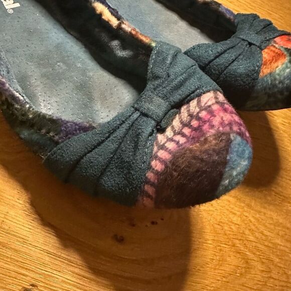 Desigual floral ballerina flats 37 (6.5) - Picture 4 of 8